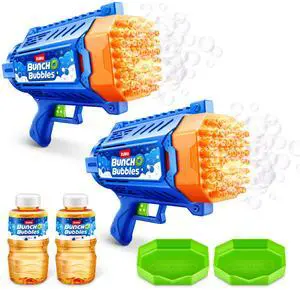 Motorized Bubble Blaster 2 Pack by ZURU Automatic Bubble Machine for Kids, Teens and Adults, Perfect for Summer Outdoor Fun or Party Motorized Bubble Blaster 2 Pack by ZURU Automatic Bubble Machine for Kids, Teens and Adults, Perfect for Summer Outdoor Fun or Party