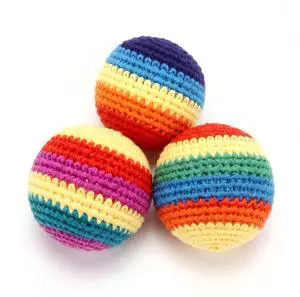 3PCS Upgraded Hand-Woven Hackys Suit, Juggling Balls for Adults and Beginners, Woven Colorful Crocheted Football Bags, and Portable Hand-Woven Hacky Balls. 3PCS Upgraded Hand-Woven Hackys Suit, Juggling Balls for Adults and Beginners, Woven Colorful Crocheted Football Bags, and Portable Hand-Woven Hacky Balls.