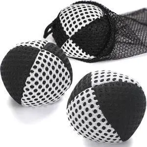 Juggling Balls for Beginners and Professionals Set of 3, Juggling Bean Bags,Durable Juggle Ball Kit (Black - White 4.2 oz) Juggling Balls for Beginners and Professionals Set of 3, Juggling Bean Bags,Durable Juggle Ball Kit (Black - White 4.2 oz)