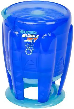 Maxx Bubbles Super Bubble Jet, Portable Automatic Bubble Machine for Kids, High Output Outdoor Fun Toy with Bubble Solution Included, Blue Maxx Bubbles Super Bubble Jet, Portable Automatic Bubble Machine for Kids, High Output Outdoor Fun Toy with Bubble Solution Included, Blue