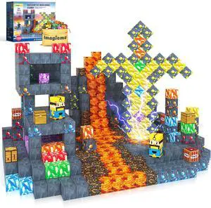Magnetic Blocks - Build Mine Magnet World (100pcs) Magnetic Blocks - Build Mine Magnet World (100pcs)