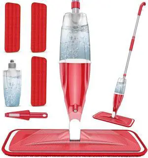 Spray Mops for Floor Cleaning: Microfiber Wet Dust Mop Hardwood Floor Mop Spray Mops for Floor Cleaning: Microfiber Wet Dust Mop Hardwood Floor Mop