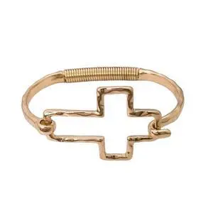 Gold Cross Bracelet for Women Chunky Gold Cross Bracelet Hammered Open Cross Bracelet Hook Cuff Fashion Jewelry Gift(Gold) Gold Cross Bracelet for Women Chunky Gold Cross Bracelet Hammered Open Cross Bracelet Hook Cuff Fashion Jewelry Gift(Gold)
