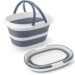 Collapsible Water Bucket with Handle, 10L(2.6 Gallon) Foldable Plastic Bucket for Mopping, Window Cleaning, Car Washing, Fishing, Ice Buckets for Camping, Portable Household Organizer Caddy Collapsible Water Bucket with Handle, 10L(2.6 Gallon) Foldable Plastic Bucket for Mopping, Window Cleaning, Car Washing, Fishing, Ice Buckets for Camping, Portable Household Organizer Caddy