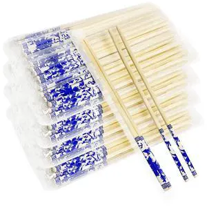 200 Pairs 9 Inch Disposable Chopsticks, Separated Sleeved Individually Wrapped Disposable Bamboo Chopsticks, Bamboo Wooden for Noodles, Sushi, Asian Food 200 Pairs 9 Inch Disposable Chopsticks, Separated Sleeved Individually Wrapped Disposable Bamboo Chopsticks, Bamboo Wooden for Noodles, Sushi, Asian Food