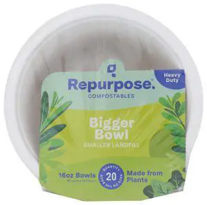 Bowls Compostable 16 Inch, 20 Count Bowls Compostable 16 Inch, 20 Count