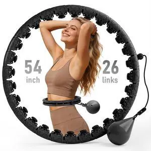 Weighted Hula Infinity Hoop for Adult Weight Loss,Easy Assembly Weighted Hula Infinity Hoop for Adult Weight Loss,Easy Assembly