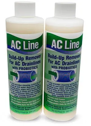 Line Cleaner - 2 Pack / 6 Month Supply - Cleans HVAC drain lines, AC line cleaner, condensate lines, fountain drink drain lines and more Line Cleaner - 2 Pack / 6 Month Supply - Cleans HVAC drain lines, AC line cleaner, condensate lines, fountain drink drain lines and more