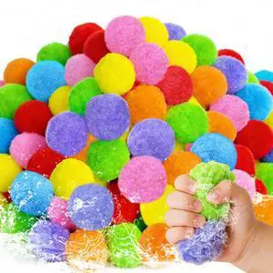 140 Pcs Reusable Water Balls,Water Games Toys Sponge Soaker Balls,Outdoor Water Balloons for Boys,Girls,Summer,Pool,Beach,Party(7 Bright Colors, with Mesh Bag) 140 Pcs Reusable Water Balls,Water Games Toys Sponge Soaker Balls,Outdoor Water Balloons for Boys,Girls,Summer,Pool,Beach,Party(7 Bright Colors, with Mesh Bag)