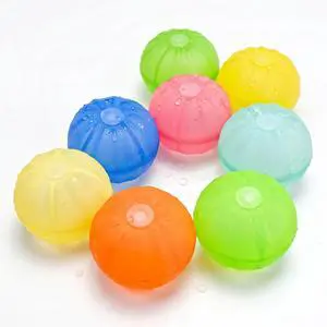 8 Pcs Reusable Water Balloons, Quick Fill Self-Sealing Water Balls for Kids & Adults, Soft Silicone Splash Balls for Summer Outdoor Games Pool Beach Toys, 1000+ Times Reusable (Non-Magnetic Design) 8 Pcs Reusable Water Balloons, Quick Fill Self-Sealing Water Balls for Kids & Adults, Soft Silicone Splash Balls for Summer Outdoor Games Pool Beach Toys, 1000+ Times Reusable (Non-Magnetic Design)