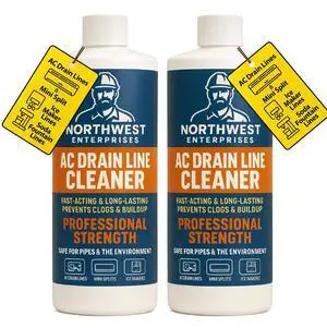 AC Drain Line Cleaner and Unclogger - Air Conditioner Cleaner Prevents Build-Up for AC Units, Dehumidifiers, Ice Machines, & More (16 ounces) AC Drain Line Cleaner and Unclogger - Air Conditioner Cleaner Prevents Build-Up for AC Units, Dehumidifiers, Ice Machines, & More (16 ounces)