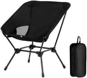 Camping Chair, Portable Lightweight Foldable Chair with 2-in-1 Height Adjustable Stable Square Frame, Quick Setup Outdoor Chair with Carry Bag for Hiking, Beach, Fishing, Motorcycle Travel Camping Chair, Portable Lightweight Foldable Chair with 2-in-1 Height Adjustable Stable Square Frame, Quick Setup Outdoor Chair with Carry Bag for Hiking, Beach, Fishing, Motorcycle Travel