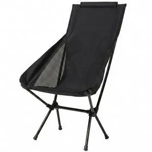Portable Camping Chair Foldable Outdoor Chair for Hiking Camp Backpacking Lawn Beach Fishing Picnic with Carry Bag (High-Back | Black) Portable Camping Chair Foldable Outdoor Chair for Hiking Camp Backpacking Lawn Beach Fishing Picnic with Carry Bag (High-Back | Black)