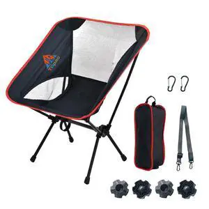 Portable Folding Camping Chair with Carry Bag (Low backrest) Portable Folding Camping Chair with Carry Bag (Low backrest)