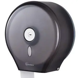 Toilet Paper Holder Wall Mount: Commercial Toilet Paper Dispenser - 9" Jumbo Toilet Paper Roll Holder for Bathroom, Black Toilet Paper Holder Wall Mount: Commercial Toilet Paper Dispenser - 9" Jumbo Toilet Paper Roll Holder for Bathroom, Black