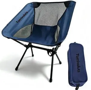 Ultralight Camping Chairs Folding Outdoor: Portable Lightweight Camp Chair Foldable Compact Lawn Beach Chairs for Backpacking Hiking Fishing Picnic Camping Essentials with Carry Bag (01 Navy Blue) Ultralight Camping Chairs Folding Outdoor: Portable Lightweight Camp Chair Foldable Compact Lawn Beach Chairs for Backpacking Hiking Fishing Picnic Camping Essentials with Carry Bag (01 Navy Blue)