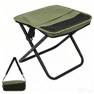 Portable Chair, Collapsible Foldable with Side Storage Pockets, Backpack Stool & Folding Stool with Shoulder Strap for Fishing Hiking Camping Gardening Travel Adult Outdoor Portable SeatsGreen Portable Chair, Collapsible Foldable with Side Storage Pockets, Backpack Stool & Folding Stool with Shoulder Strap for Fishing Hiking Camping Gardening Travel Adult Outdoor Portable SeatsGreen