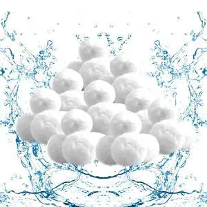 3.4lbs Pool Filter Balls for Sand Filter Pump for Above Ground Pool, Equals 120 lbs Pool Filter Sand, Reusable Filter Balls Replace Pool Filter Sand 3.4lbs Pool Filter Balls for Sand Filter Pump for Above Ground Pool, Equals 120 lbs Pool Filter Sand, Reusable Filter Balls Replace Pool Filter Sand