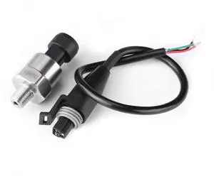 150PSI Pressure Transducer Sensor, 1/8NPT Thread Stainless Steel Pressure Sensor 0.5-4.5V, Fuel Oil Pressure Transducer Sensor with Connector Harness for Gas, Water, Air 150PSI Pressure Transducer Sensor, 1/8NPT Thread Stainless Steel Pressure Sensor 0.5-4.5V, Fuel Oil Pressure Transducer Sensor with Connector Harness for Gas, Water, Air