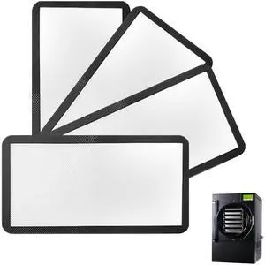 Silicone Baking Mats for Harvest Right Freeze Dryer Trays, Small/Medium/Large, Food-Safe Non-Stick Freeze Drying Mats, Heat Resistant Reusable Oven Liners, Small-4PCS Silicone Baking Mats for Harvest Right Freeze Dryer Trays, Small/Medium/Large, Food-Safe Non-Stick Freeze Drying Mats, Heat Resistant Reusable Oven Liners, Small-4PCS
