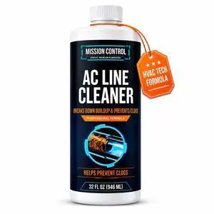 32 oz AC Drain Line Cleaner - Helps Prevent Clogs & Overflow, Copper Safe - 4 Treatments for Central AC, Mini Splits & Dehumidifiers 32 oz AC Drain Line Cleaner - Helps Prevent Clogs & Overflow, Copper Safe - 4 Treatments for Central AC, Mini Splits & Dehumidifiers