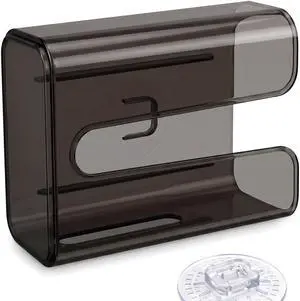 Suction Cup Tissue Box Holder, No-Drill Adhesive Wall Mount Tissue Box Holder for Bathroom Kitchen, Large Opening for Easy Refill, Fits Most Standard US Tissues (7.1L x 4.7W x 3.5H) Suction Cup Tissue Box Holder, No-Drill Adhesive Wall Mount Tissue Box Holder for Bathroom Kitchen, Large Opening for Easy Refill, Fits Most Standard US Tissues (7.1L x 4.7W x 3.5H)