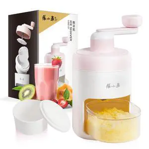 Manual Ice Shaver Hand Crank Ice Crusher, Snow Cone Machine with Ice Trays, BPA Free, Ideal for Home & Camping Use Manual Ice Shaver Hand Crank Ice Crusher, Snow Cone Machine with Ice Trays, BPA Free, Ideal for Home & Camping Use