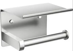 Premium Toilet Paper Holder with Phone Shelf, Wall Mounted, for Bathroom, Living Room, Restroom, RV, and so on, Stainless Steel-Rustproof,Tissue Roll Holder with Storage Shelf-Silvery(YaoJooHome) Premium Toilet Paper Holder with Phone Shelf, Wall Mounted, for Bathroom, Living Room, Restroom, RV, and so on, Stainless Steel-Rustproof,Tissue Roll Holder with Storage Shelf-Silvery(YaoJooHome)