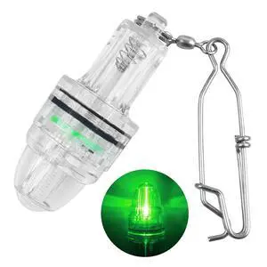 LED Fishing Lights Underwater Battery Powered Deep Drop Fishing Light with Clip Waterproof Fish Attracting Lure Lamp Green Blue Red White Multicolor 2,100ft LED Fishing Lights Underwater Battery Powered Deep Drop Fishing Light with Clip Waterproof Fish Attracting Lure Lamp Green Blue Red White Multicolor 2,100ft