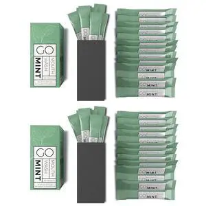GO Travel Size Mouthwash Packets Individual Mini Single Packets for Fresh Breath - TSA Compliant - Smart Packet Design to Reduce Travel Bottle Waste. Alcohol-Free. GO Travel Size Mouthwash Packets Individual Mini Single Packets for Fresh Breath - TSA Compliant - Smart Packet Design to Reduce Travel Bottle Waste. Alcohol-Free.