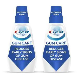 Pro-Health Gum Care Mouthwash, Antibacterial, 1L, 2 Pack, Anti gingivitis, Alcohol Free Mouth Rinse, Bad Breath Treatment, Fluoride Rinse for Adults, Plaque Remover, Cool Wintergreen Pro-Health Gum Care Mouthwash, Antibacterial, 1L, 2 Pack, Anti gingivitis, Alcohol Free Mouth Rinse, Bad Breath Treatment, Fluoride Rinse for Adults, Plaque Remover, Cool Wintergreen