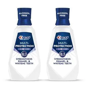 Pro-Health Mouthwash, Teeth Whitening for Adults, 6 in 1 Benefits, Breath Freshener, 946mL, 2 Pack, Alcohol Free Mouth Rinse, Anti Cavity, Enamel Repair, Bad Breath Treatment, Mint Flavor Pro-Health Mouthwash, Teeth Whitening for Adults, 6 in 1 Benefits, Breath Freshener, 946mL, 2 Pack, Alcohol Free Mouth Rinse, Anti Cavity, Enamel Repair, Bad Breath Treatment, Mint Flavor