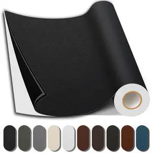 Leather Repair Patch, 17X79 Inch Repair Patch Self Adhesive Waterproof, DIY Large Vinyl Patches for Couches, Furniture, Kitchen Cabinets, Wall Black, 17X79 Inch Leather Repair Patch, 17X79 Inch Repair Patch Self Adhesive Waterproof, DIY Large Vinyl Patches for Couches, Furniture, Kitchen Cabinets, Wall Black, 17X79 Inch
