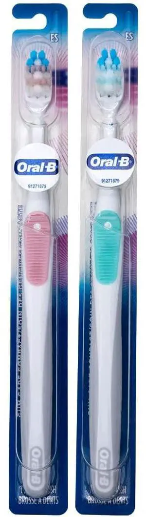 Gum Care Extra Soft Toothbrush for Sensitive Teeth and Gums, Compact Small Head, (Colors Vary) - Pack of 2 Gum Care Extra Soft Toothbrush for Sensitive Teeth and Gums, Compact Small Head, (Colors Vary) - Pack of 2