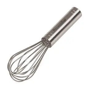 6-Inch Balloon Whisk Handheld Steel Wire Whisk for Blending, Whisking, Beating, and Stirring, BPA-Free, Dishwasher Safe 6-Inch Balloon Whisk Handheld Steel Wire Whisk for Blending, Whisking, Beating, and Stirring, BPA-Free, Dishwasher Safe