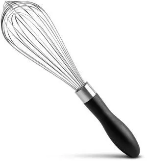 10 Inch Whisk, Sturdy Stainless Steel Wire Whisk, Non-Slip Grip | Dishwasher safe & rust resistant kitchen tool for cooking, blending, whisking & mixing batter 10 Inch Whisk, Sturdy Stainless Steel Wire Whisk, Non-Slip Grip | Dishwasher safe & rust resistant kitchen tool for cooking, blending, whisking & mixing batter