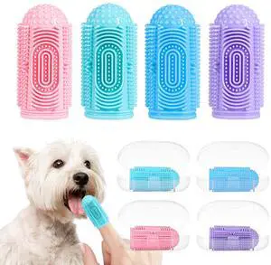 Dog Toothbrush 4 Pack Dog Tooth Brushing Kit Dogs Finger Toothbrush for Teeth Cleaning & Dental Care Cat Toothbrushs Doges Tooth Brush Puppy toothbrushs Pet Toothbrushes Finger Brush Dog Toothbrush 4 Pack Dog Tooth Brushing Kit Dogs Finger Toothbrush for Teeth Cleaning & Dental Care Cat Toothbrushs Doges Tooth Brush Puppy toothbrushs Pet Toothbrushes Finger Brush