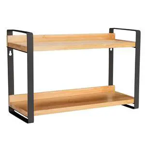 Spice Rack,Seasoning Organizer,Spices Rack Organizer,2-Tier Organizer Shelf for Kitchen Counter, Pantry, Bathroom, Vanity & More(Black) Spice Rack,Seasoning Organizer,Spices Rack Organizer,2-Tier Organizer Shelf for Kitchen Counter, Pantry, Bathroom, Vanity & More(Black)