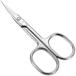 Premium Nail Scissors Stainless Steel Curved Manicure Cuticle Tool | Sharp Pointed Tip, Multi-purpose Beauty Grooming, Pedicure, Toenail, Eyebrow Eyelash Dry Skin Trimming Premium Nail Scissors Stainless Steel Curved Manicure Cuticle Tool | Sharp Pointed Tip, Multi-purpose Beauty Grooming, Pedicure, Toenail, Eyebrow Eyelash Dry Skin Trimming