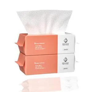 Cotton Facial Dry Wipes 100 Count, Deeply Cleansing Disposable Face Towel Cotton Tissue, Multi-Purpose for Skin Care, Facial Tissue for Cleansing, Skincare and Makeup Remover,Make-up Wipes Cotton Facial Dry Wipes 100 Count, Deeply Cleansing Disposable Face Towel Cotton Tissue, Multi-Purpose for Skin Care, Facial Tissue for Cleansing, Skincare and Makeup Remover,Make-up Wipes