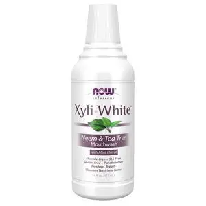 Solutions, Xyliwhite Mouthwash, Neem and Tea Tree Flavor, Naturally Freshens Breath, Cleanses Teeth and Gums, 16-Ounce Solutions, Xyliwhite Mouthwash, Neem and Tea Tree Flavor, Naturally Freshens Breath, Cleanses Teeth and Gums, 16-Ounce
