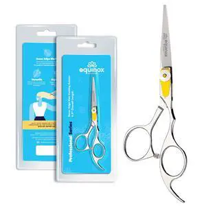 Professional Razor Edge Series Barber Hair Cutting Scissors - Japanese Stainless Steel Salon Scissors - 6.5 Overall Length - Fine Adjustment Tension Screw - Premium Shears for Hair Cutting Professional Razor Edge Series Barber Hair Cutting Scissors - Japanese Stainless Steel Salon Scissors - 6.5 Overall Length - Fine Adjustment Tension Screw - Premium Shears for Hair Cutting