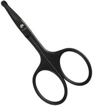 Nose Hair Scissors 3.75" Safety Curved Rounded Tip | Stainless Steel Construction, Facial Hair Ear Hair Eyebrow Trimming, Precision Grooming Tool Nose Hair Scissors 3.75" Safety Curved Rounded Tip | Stainless Steel Construction, Facial Hair Ear Hair Eyebrow Trimming, Precision Grooming Tool
