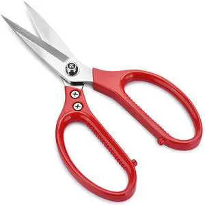 8.5" Scissors All Purpose Heavy Duty Scissors for Office School Home Ultra-Sharp Fabric Scissors Cutting Paper DIY Craft Stainless Steel Blades Comfort Grip Handles, Left & Right Handed 8.5" Scissors All Purpose Heavy Duty Scissors for Office School Home Ultra-Sharp Fabric Scissors Cutting Paper DIY Craft Stainless Steel Blades Comfort Grip Handles, Left & Right Handed