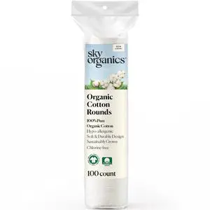 Organic Cotton Rounds 100ct, Chlorine-Free, for Sensitive Skin | Hypoallergenic Organic Cotton For Skincare, Self-Care And Everyday Use. Gentle, Absorbant, Sustainable, Vegan & Cruelty-Free. Organic Cotton Rounds 100ct, Chlorine-Free, for Sensitive Skin | Hypoallergenic Organic Cotton For Skincare, Self-Care And Everyday Use. Gentle, Absorbant, Sustainable, Vegan & Cruelty-Free.