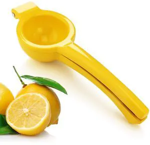 42856 Enameled Aluminum Lemon Squeezer, Yellow | Commercial-Grade, Heavy Duty, Citrus Juicer Press 42856 Enameled Aluminum Lemon Squeezer, Yellow | Commercial-Grade, Heavy Duty, Citrus Juicer Press