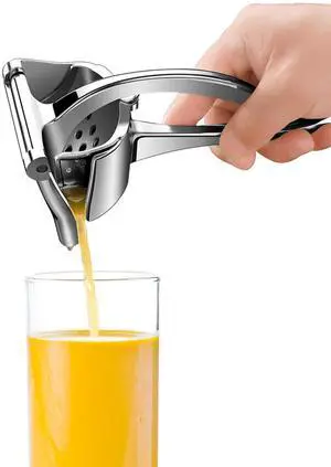 Orange Pomegranate Lemon Squeezer,Manual Citrus Press,Ergonomic Handles Hand Press Bar(Silver) Orange Pomegranate Lemon Squeezer,Manual Citrus Press,Ergonomic Handles Hand Press Bar(Silver)