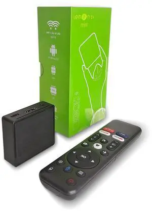 Mini Android TV Box 12.0 Lemon TV Small Box 4K Smart TV Box 2026 with BT Voice Remote BT5.4, 2GB / 16GB, Allwinner H618 & WiFi6 Mini Android TV Box 12.0 Lemon TV Small Box 4K Smart TV Box 2026 with BT Voice Remote BT5.4, 2GB / 16GB, Allwinner H618 & WiFi6