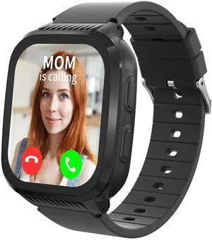 4G Kids Smart Watch Boys with GPS Tracker & Call Phone, Smart Watch for Kids Age 5-12 with SOS Calling, School Mode Parental Controls 12/24 Hr Text Message HD Video Call Voice Chat (Black) 4G Kids Smart Watch Boys with GPS Tracker & Call Phone, Smart Watch for Kids Age 5-12 with SOS Calling, School Mode Parental Controls 12/24 Hr Text Message HD Video Call Voice Chat (Black)