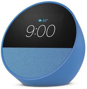 Echo Spot (newest model), Great for nightstands, offices and kitchens, Smart alarm clock, Designed for Alexa+, Ocean Blue Echo Spot (newest model), Great for nightstands, offices and kitchens, Smart alarm clock, Designed for Alexa+, Ocean Blue